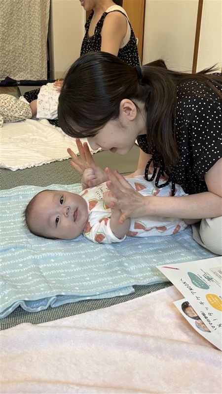 赤ちゃん同士も幼馴染に♪