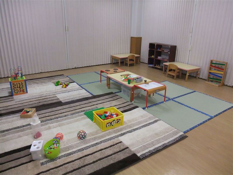 おままごとの他にもおもちゃを用意しています。