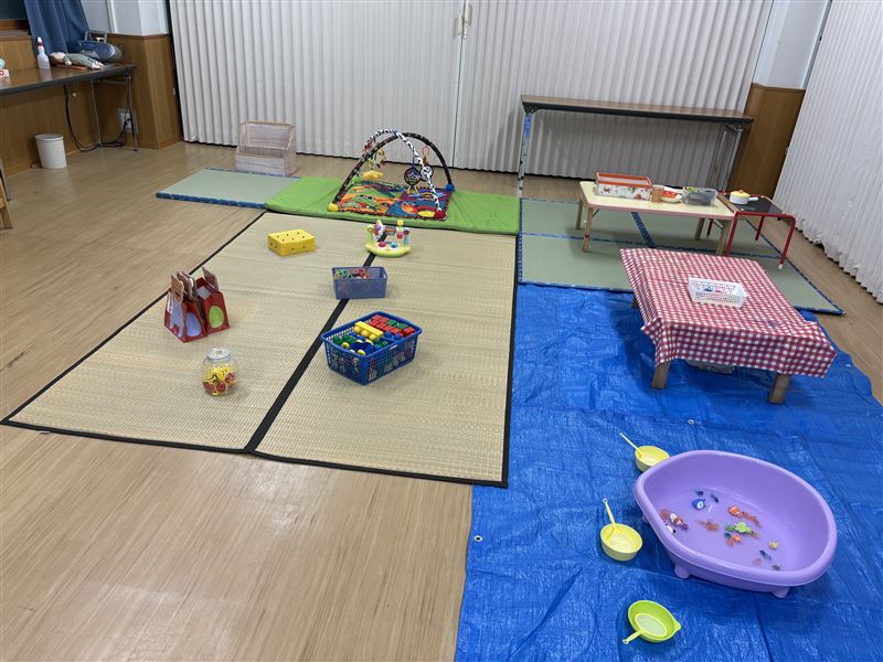 6月は感触あそびなど用意しています♪