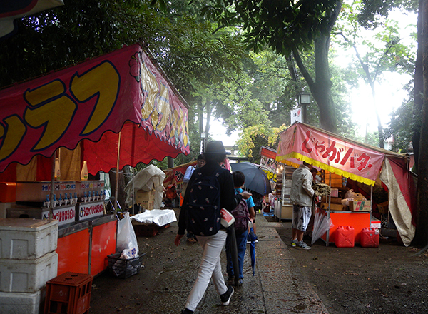 例大祭のお祭り 